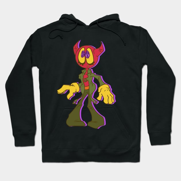 Devil (default) Hoodie by Hood_Boy_Cartoons